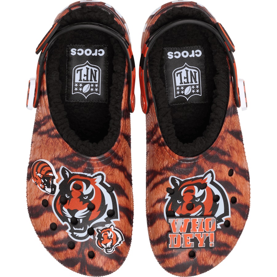 NFL Cincinnati Bengals Classic Lined Clog