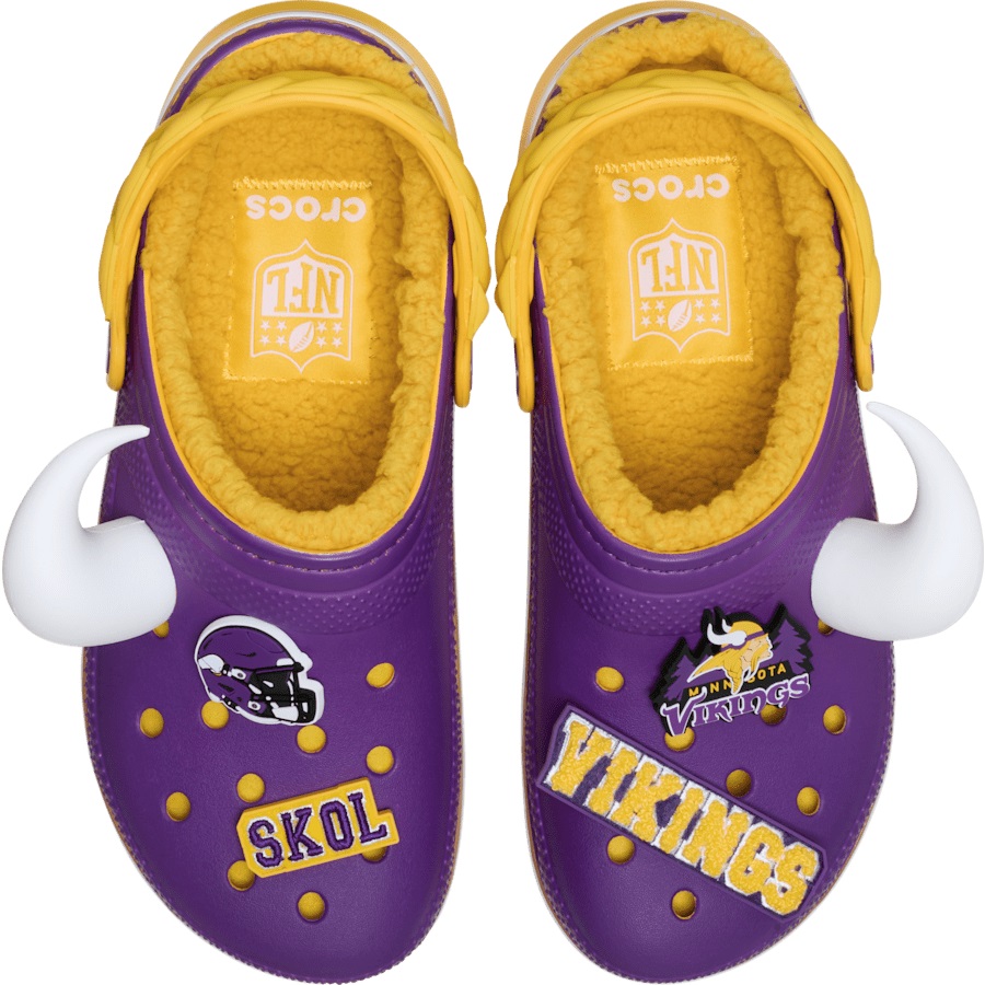NFL Minnesota Vikings Classic Lined Clog